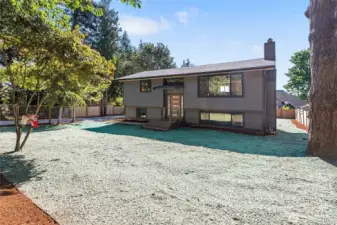 Fully remodeled home on a large lot.