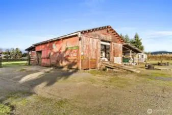 Versatile shop building with room for projects, equipment, or livestock needs. A great fit for hobbyists, sustainable living enthusiasts, or anyone needing additional storage.