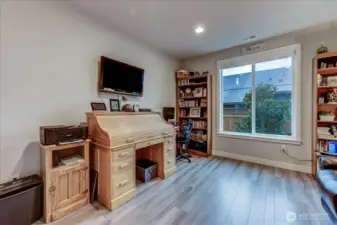 Den/Office with French Doors