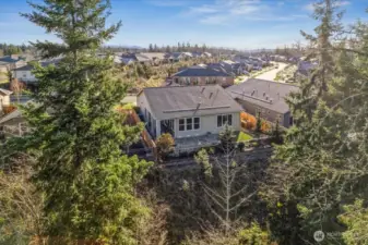 2 Bedroom + Large Den/Office, 1.75 Bathrooms, 1757 Sq Ft Backed to Green Belt in Quiet 55+ Trilogy Community in Tehaleh.