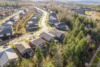 2 Bedroom + Large Den/Office, 1.75 Bathrooms, 1757 Sq Ft Backed to Green Belt in Quiet 55+ Trilogy Community in Tehaleh.