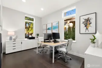 Huge office on the main floor