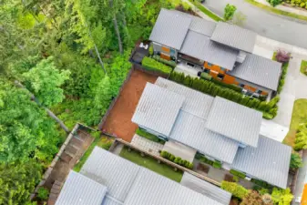 Home is nicely positioned and offers one of the largest backyards