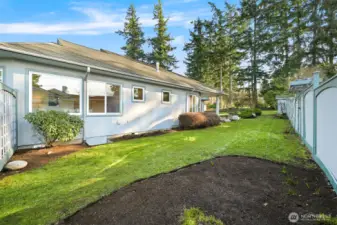 Lush landscaping, impeccably maintained, perfect for outdoor enjoyment.
