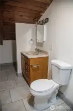 Upstairs Bathroom - looking West