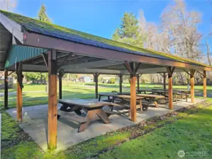 River-park pavilion.