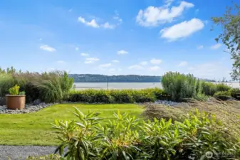 Grounds are beautifully landscaped.