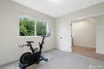 Extra finished room, can be used as 5th bedroom / fitness room/ office