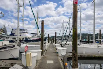 Welcome to "C" Dock at Murphy's Landing in the heart of the historic downtown Gig Harbor waterfront.