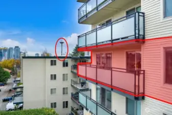 YOUR Private Deck shows off The Space   Needle!