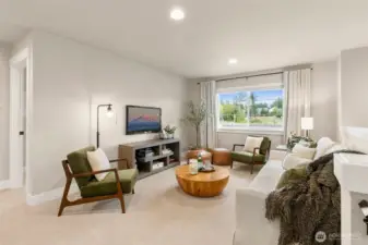 Upstairs bonus room