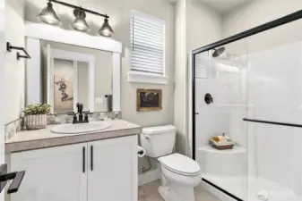 Main floor 3/4 bath
