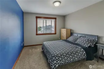 Bedrooms 2,3 and 4 are all great-sized, all with mountain views!