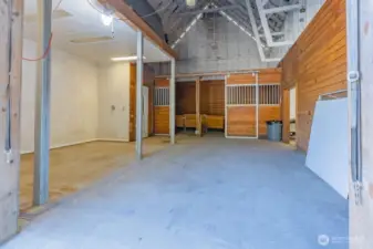 Wash Area inside Barn