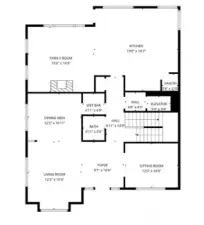 FLOOR PLAN OF ENTRY LEVEL #2