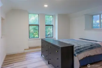 Primary bedroom on second floor