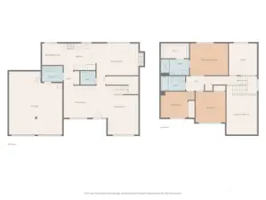 Floor plan for the full house.