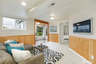 Lower Level Apartment Living Room