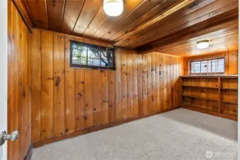 Basement office/bonus room.