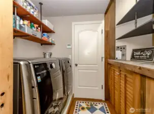 Main floor laundry