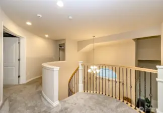 landing top of steps