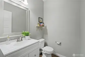 Downstairs 1/2 bath