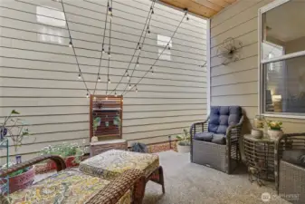 Patio area
