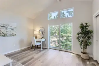 Second Upper Bedroom  (Unit C Staged Photo)