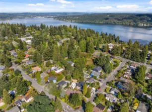 Sited in the charming Cedar Park neighborhood close to Lake Washington.