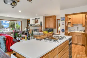 Kitchen is Complete with a Butler's Pantry.