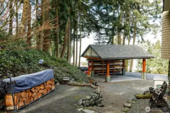 Another view of the carport