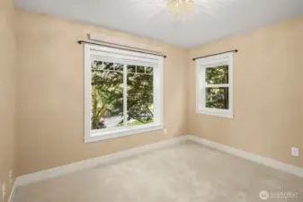 Second bedroom with double closet