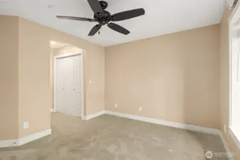 Primary bedroom with ensuite bath