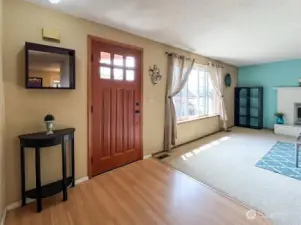 Entrance opens up to Great Room