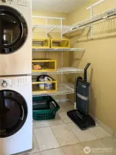 Laundry Room with extra storage