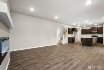 A great room concept. Photos are for representational purposes only. Some colors and finishes may differ.