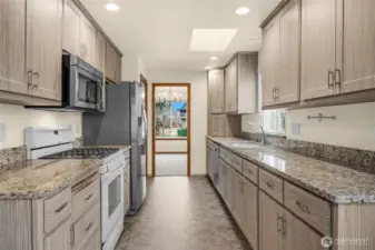 Kitchen recently completely updated.