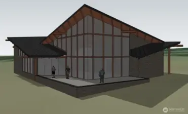 Rendering of future clubhouse