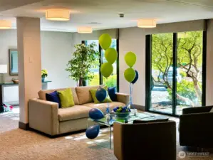 Lobby After Super Bowl