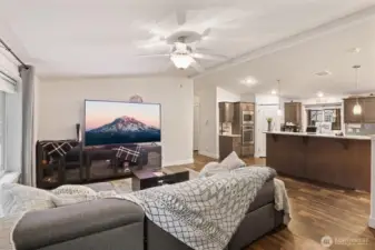 Open-concept layout connects living, kitchen, and dining for easy everyday living.