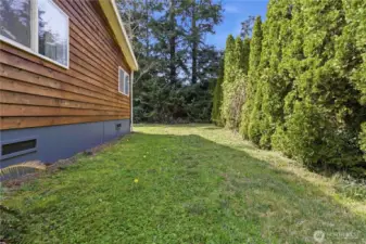 Plenty of room to park your RV or boat.