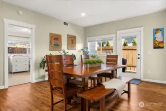 Dining area