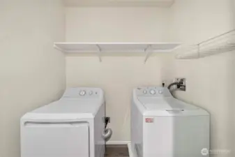 Laundry/utility room.