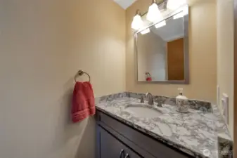 1/2 Bathroom Downstairs near Family Room