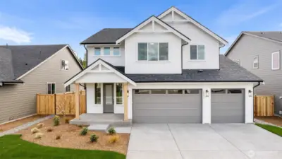 Completed home