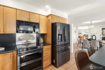 Enter the kitchen, the heart of the home.