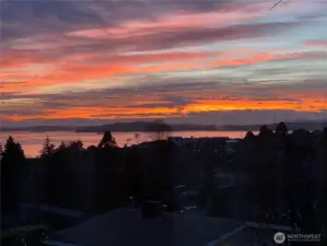 Enjoy stunning sunsets from the primary suite.