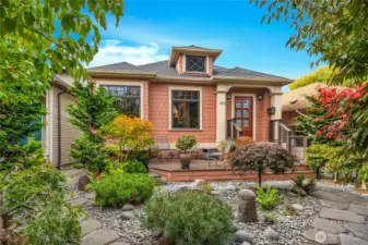 Japanese inspired landscape design