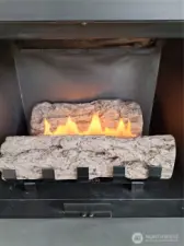 Cozy gas fireplace  HOA pays gas bill