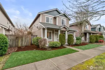 This patio home has great curb appeal
